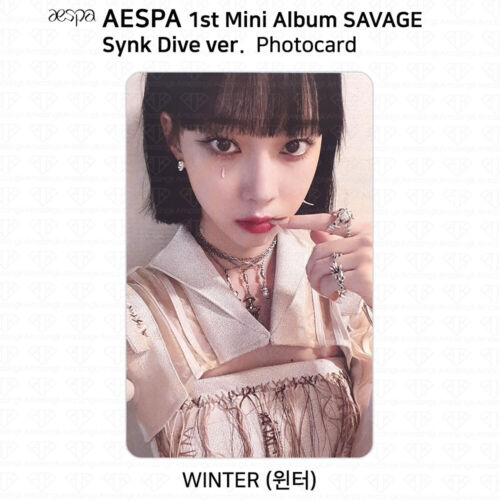 Aespa 1st Mini Album Savage Official Photocard Lenticular Card KPOP K-POP - Picture 49 of 68