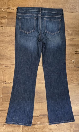 Old Navy The Flirt Jeans Women 8 Stretch Straight Leg Zip Pockets Denim NWOT - Foto 8 di 16