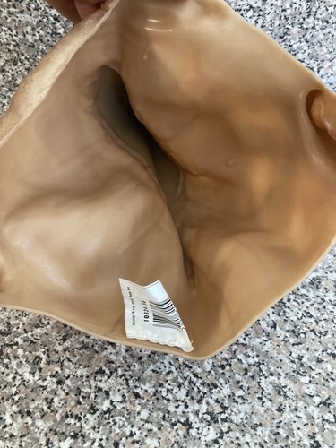 Halloween Scary Mask Head Only Mask Bald Head With Saw Embedded Rubber Mask - Picture 4 of 7