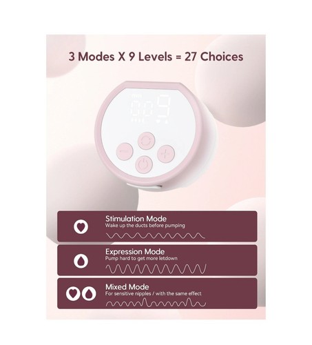 Momcozy S12 Pro Double Wearable Breast Pump, PLUS milk storage bags - Picture 6 of 8