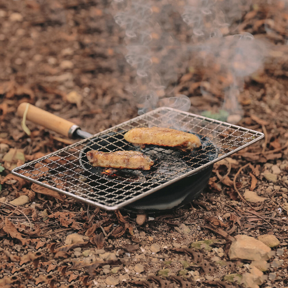Hollow Charcoal Furnace Mini Iron Coal-fired Stoves Portable Outdoor  Accessories | eBay