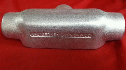 Cuerpo de conducto O-Z/Gedney T-150 1/2 "NUEVO" - Imagen 1 de 4