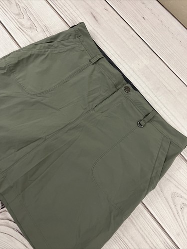 Gonna REI Northway Skort verde casual escursionismo all'aperto donna taglia 14 - Foto 7 di 12