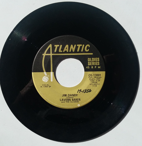 LAVERN BAKER - See See Rider / Jim Dandy - Vinyl 45rpm Atlantic Oldies Series - Imagen 3 de 4
