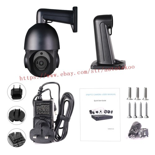 4K 8MP PoE Sicherheit IP Kamera 50X Zoom Mensch Fahrzeug Erkennung Zwei-Wege Audio IR - Bild 15 von 15