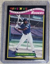 1987 Topps Toys "R" Us Rookies #13 Bo Jackson Mint