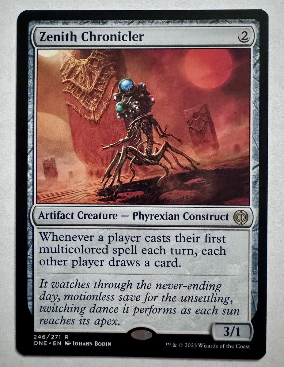 Zenith Chronicler 246/271 Rare All Will Be One MTG NM