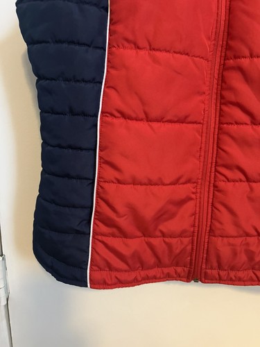 St. Louis Cardinals G-III Sports Carl Banks Womens XL Red Full Zip Puffer Vest - Picture 2 of 9