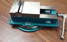 6" ANG-DOWN-LOCK  MILLING MACHINE VISE w. swivel base #850-600 free shipping USA