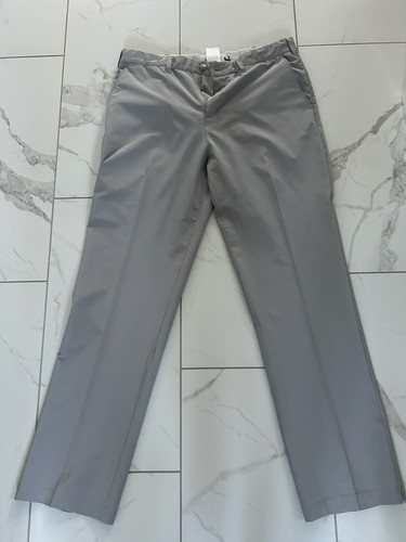 Kurze Par 4 Hose Herren 36x32 grau Chino Golf leicht Outdoor Stretch Golfen - Bild 1 von 3