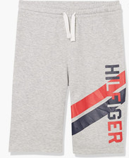 Tommy Hilfiger Boys' Drawstring Pull on Short Gray Color Size L 16/18 1648