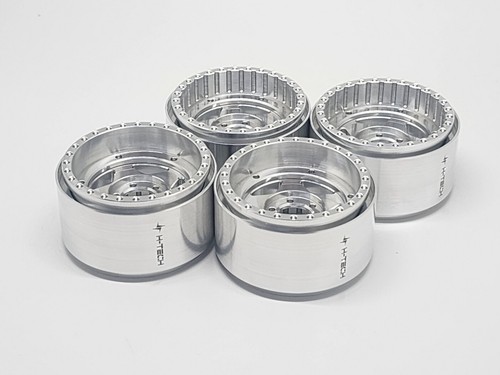 4PCS Aluminum 1.9 inch Beadlock Wheels & Wheel Cap for 1/10 RC Crawler TRX4 SCX - Picture 2 of 14