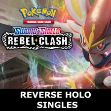 Pokemon TCG Rebel Clash - REVERSE HOLO SINGLE CARDS - NM/MINT