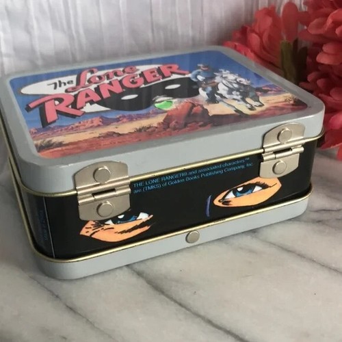 THE LONE RANGER miniature tin lunch box for CHEERIOS 60th Anniversary - Picture 6 of 11
