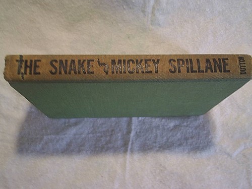 1964 THE SNAKE Mickey Spillane 1st Edition hardcover mystery,e.p.dutton new york - Picture 1 of 8