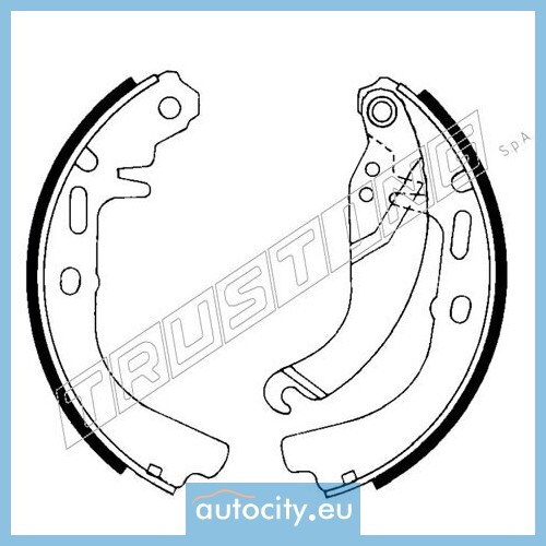 Trusting 12-41598 073.161 Bremsbackensatz - Bild 4 von 4