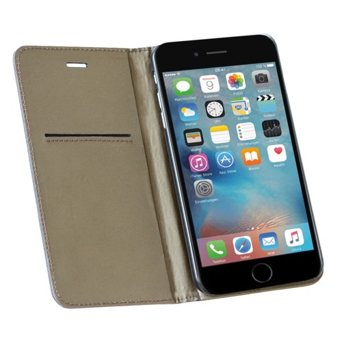 Echt Leder Schutzhülle für Apple / Samsung Smartphone Tasche Cover Handy schwarz - Picture 26 of 117