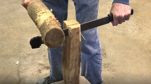 Firewood Kindling Splitter, High Strength Steel Kindling maker, 1/4 Log Splitter - Picture 5 of 7