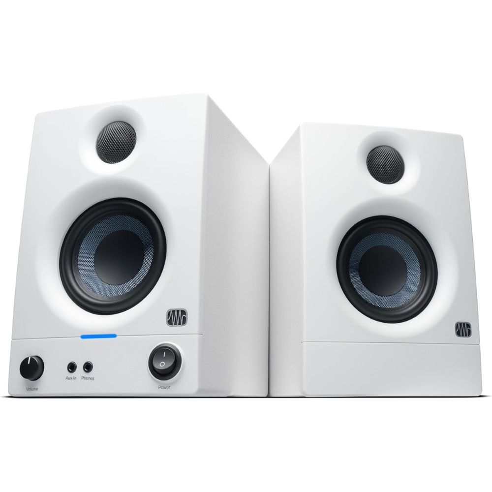 Студийные мониторы PreSonus Eris 3.5(белый), с парным питанием, Активный динамик для монитора