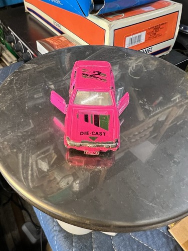 Rare Vintage 80s CF Toys Neon Pink Audi 5000 Turbo - Picture 1 of 6