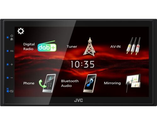 JVC Bluetooth 2DIN DAB+ Autoradio für Citroen C4 Aircross Typ B piano - Bild 3 von 5