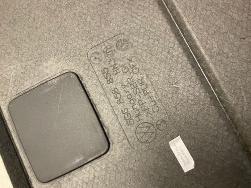 2015 VW GTI GOLF TRUNK LID COVER BLACK 5G6 858 855 OEM - Picture 7 of 8