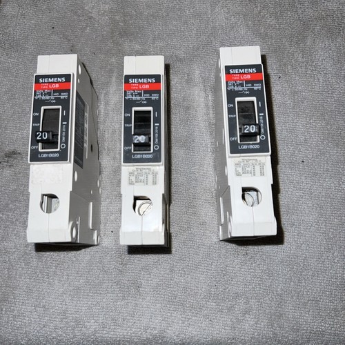 Siemens LGB1B020 Lot Of 3