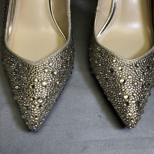 Betsey Johnson Womens Mya Heel Light Gold Size 6 M - Bild 3 von 11