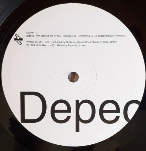 DEPECHE MODE - 101 - UK MUTE 2LP w/BOOKLET GATEFOLD 1989 A1B1C1D1 - Picture 2 of 5