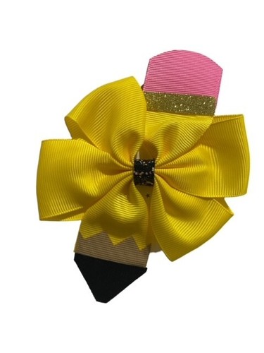 Girls Pencil Crocodile Hair Clips - Picture 1 of 2