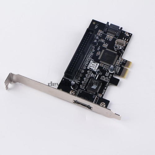 Express Adapter Converter Card SATA II 2.0 RAID & 1 IDE 3.5" PCI-E PCI 2 Port - Picture 2 of 10