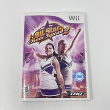 All Star Cheer 2 (Nintendo Wii, 2009) Complete With Manual