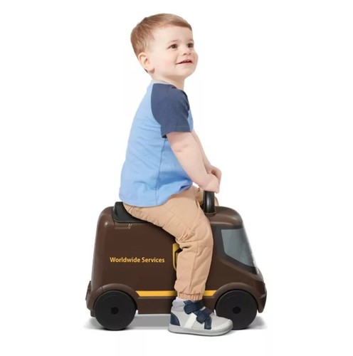 NEW Radio Flyer UPS Truck Toy Car Photoshoot Prop Photography tools props baby - Picture 15 of 20