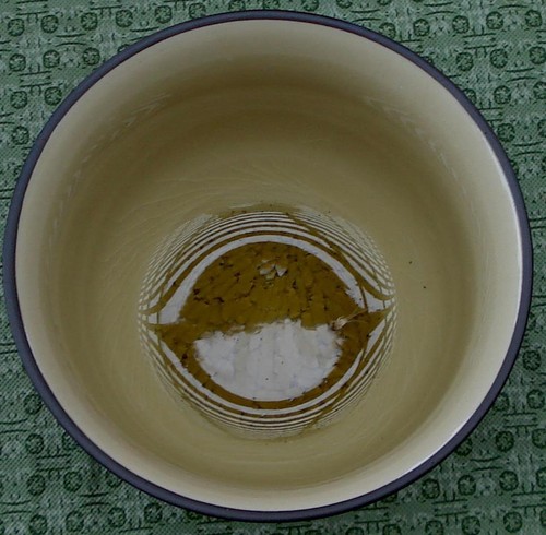 BRAND NEW Utsuwa-No-Yakata Ceramic Rice Bowl, Golden Yellow Glaze, Brown Outer - Bild 3 von 4