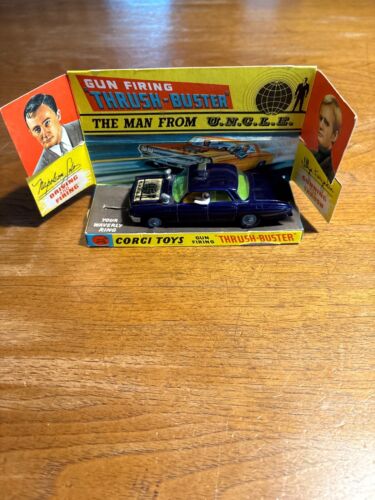 Corgi Toys-The man From UNCLE Gun Firing Thrushwith original box 497-England ‘60 - Foto 2 di 17