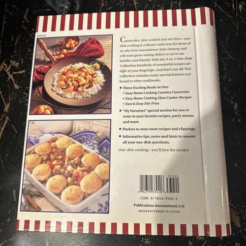 One-Dish Collection : 3 Cookbooks in 1 • Spiral Bound Hardcover • 1999 • L02 - Bild 4 von 15