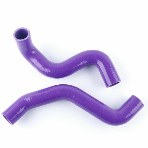 Kit de mangueras de agua de tubería de refrigerante de silicona para radiador de silicona púrpura para Toyota SCION TC 05-10 - Imagen 2 de 7