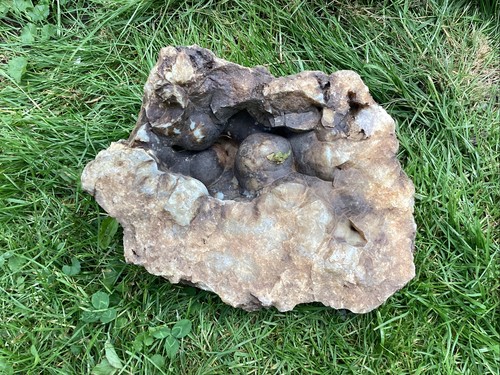 12 lb + Cristales de geoda Indiana, minerales, fósil intacto joyería lapidario - Imagen 5 de 5