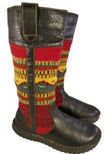 Born Wool Leather Riding Equestrian Boots Size 6.5/37
