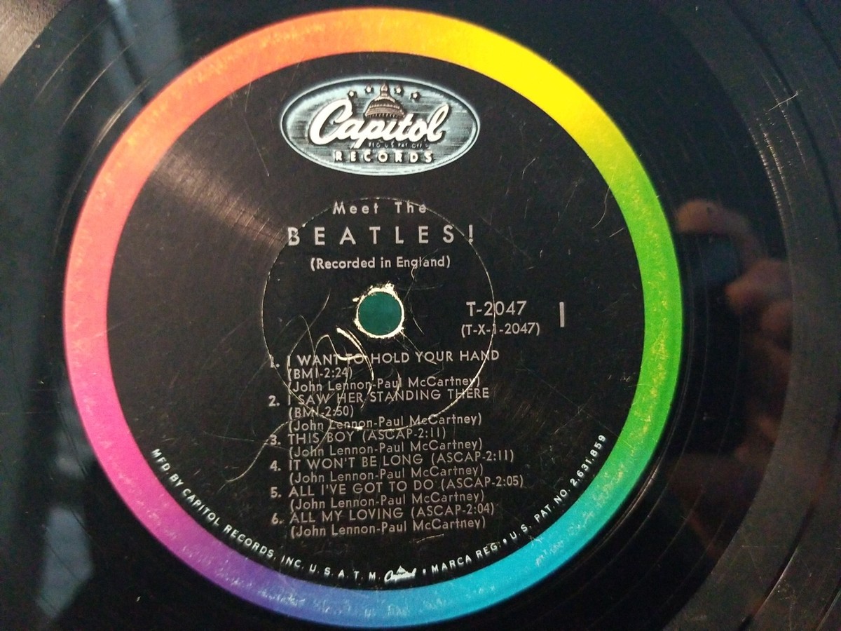 The Beatles – Meet The Beatles! - 1964 - Capitol Records T