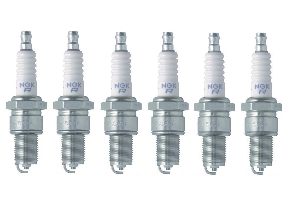 NGK Spark Plug Set 6 Pieces Nickel Gap 0.032