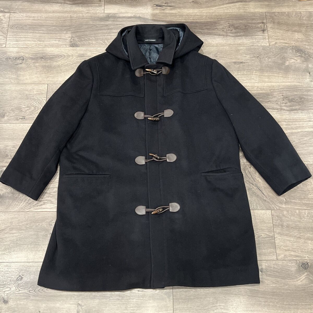 Vintage Lauren Ralph Lauren Mens Wool Duffle Coat Size XXL Dressy eBay