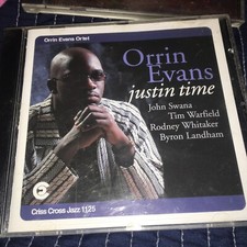 Justin Time by Orrin Evans Ortet CD, 1997 John Swana