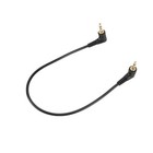 3.5mm Right Angle Cable, Gold Plated 90 Degree 3.5 Male to Male Audio Ster 30cm
