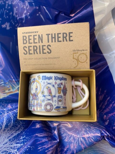 Disney Parks 50th Anniversary Magic Kingdom Been There Ornament Mug Starbucks Disney Parks 50th Anniversary Magic Kingdom Been There Ornament Mug Starbucks