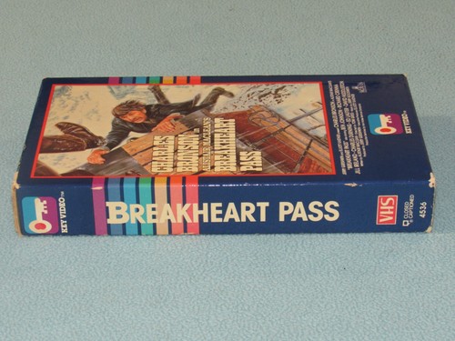 BREAKHEART PASS (VHS, 1984) ~Charles Bronson~ (1975) ~RARE Key Video Release!~ - Picture 5 of 7