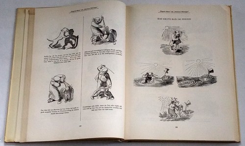 WILHELM BUSCH Eins-Zwei-Drei im Sauseschritt Vintage German Satirical Cartoons - Picture 7 of 13