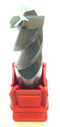 3/4" 3 FLUTE CARBIDE END MILL W/ .030" CORNER RADIUS - HTC 390-4534-030R - USA - Picture 11 of 12
