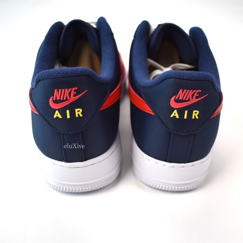 NWT Nike Air Force 1 Mini Swoosh Independence Day July 4th 2017 Men 10 AUTHENTIC - Picture 6 of 12