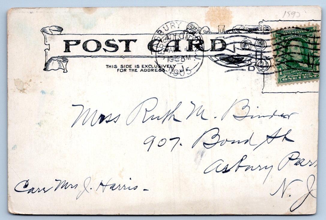 1905 DREAMLAND TOWER CONEY ISLAND NY PHOTO & ART POSTCARD COMPANY